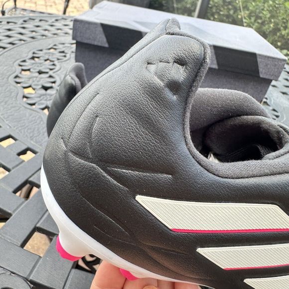 Adidas Copa Pure.3 FG Black Metallic Pink Men\'s Soccer Cleats HQ8942 main image 7